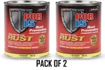 New POR-15 Rust Preventive Permanent Coating Semi Gloss Black 2 Quarts 45404. Fixed Price $114.78.