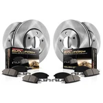 Powerstop Oe Stock Replacement Low-dust Ceramic Brake Pad And Rotor Kit. Fixed Price $265.40.