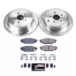 Powerstop Z23 Daily Driver Carbon-fiber Ceramic Brake Pad And Drilled & Slotted. Fixed Price $167.64.