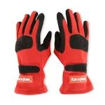 Racequip Racing Gloves 355016; SFI-5 X-large 3.3/5 Double Layer Red. Fixed Price $65.77.