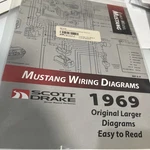 1969 Mustang Wiring Diagram Scott Drake MP-5-P. New Unopened. Fixed Price $32.00.