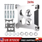 Edelbrock 2696 Carb Adapter Kit Holley To Quadrajet Manifold. Fixed Price $35.99.