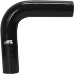 7" Leg Length 90 Degree Elbow Silicone Coupler Hose, 4-PLY 1.5" Id Black. Fixed Price $26.99.