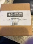 Allstar Performance ALL18158 Lg Hd Rivet White Alum 250PK. Fixed Price $16.99.