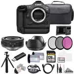 Canon Eos R3 Rf 28MM F/2.8 Stm LENS+128GB+EXTBAT+3PC Filter-kit. Fixed Price $4447.99.