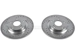 Powerstop For 00-09 Honda S2000 Rear Evolution Drilled & Slotted Rotors Pair. Fixed Price $117.62.