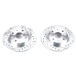 Powerstop Disc Brake Rotor Set Fits Mazda Miata 1990-1993 Evolution. Fixed Price $122.35.