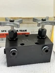 New! Spx Power Team Hydraulic Needle Valve Manifold 9642 10,000 Psi 3/8. Fixed Price $436.36.