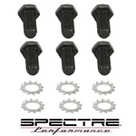 Spectre Ford Chevy Flywheel Bolt & Washer Set 7/16"-20 1" Grd 8 Black Oxide. Fixed Price $12.99.