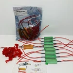 5X 50W 6OHM & 8X 6RJ Twidec Load Resistor Fast Hyper Flash Turn Signal Mix. Fixed Price $19.99.