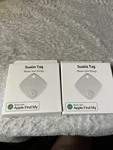 Sualio Air Tag Tracker Works With Apple Find My Lost Items. Lot Of 2 New Box. Fixed Price $14.99.