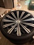 Borghini 24 Wheels An Tires. Fixed Price $2500.00.
