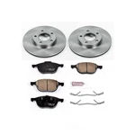 Disc Brake Kit Power Stop KOE120 Fits 04-13 Mazda. Fixed Price $205.99.
