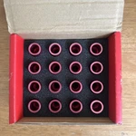 Blox Racing Forged 7075 Aluminum Lug Nuts 12X1.25MM Street Series Red Set Of 20. Fixed Price $85.00.