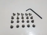 20 Center Cap Cone Screws Stainless Steel For American Racing Torq Thrust Wheels. Fixed Price $6.99.