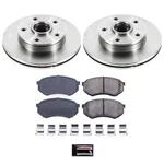 Disc Brake Kit Power Stop KOE4886 Fits 90-91 Mazda 929. Fixed Price $218.99.