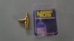 15534NOS Brass Fuel Tee , 5/16" New. Fixed Price $14.97.
