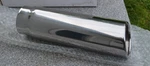 Jegs #30944 Stainless Exhaust Tip 12 Long 3"IN 3.5" Out Slanted Rolled Edge. Fixed Price $12.50.
