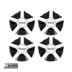 4 X American Racing Wheel Center Gloss Black Machined AR921CAPB-GBM. Fixed Price $164.00.