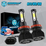 4 Sides H11 Led Headlights Low Beam 6500K Bright White 360000LM Free Return 2PCS. Fixed Price $19.99.