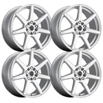 (SET-4) Raceline Evo Smf 17X7.5 5X112/5X120 +40MM Wheels Rims Inch. Fixed Price $700.00.