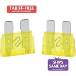 Quickcar 50-920, Set Of Yellow Plastic Amp Atc Fuse 5PK Performance. Fixed Price $25.95.