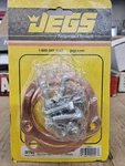 Jegs 30700 2.5 Copper Collector Gasket Kit Bolts & Locknuts New*. Fixed Price $24.95.