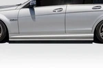 For 2008-2014 Benz Class W204 Duraflex Radian Side Skirt Rocker Panel Splitter. Fixed Price $223.00.
