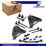 Partsw Chevy S10 1983-1995 14PC Front Suspension Steering Control Arm Kit. Fixed Price $173.80.