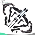 12PCS Front Control Arm And Ball Joint Sway Bar Idler For 2003-07 Hummer H2. Fixed Price $267.04.