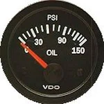 Oil Pressure Guage 150 Psi 2 1/16" Black Face Vw Beetle Dune Buggy. Fixed Price $73.86.