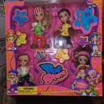 New 2004 Wilco We Teens Rap Star 5" Bobblehead Dolls W/ Accessories 4-PACK Htf. Fixed Price $17.36.