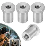 Weld-on NUT,3/8"-16 Long Threaded Stepped Bung Female Steel Chas. Fixed Price $30.02.