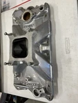 Weiand School Sbc Chevy Aluminum Intake Manifold Single Plane Racing # 7508. Fixed Price $195.00.