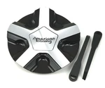 American Racing Gloss Black Machined 5 Lug Wheel Center Cap & Tool AR921 Trigger. Fixed Price $41.00.