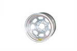 Bassett Wheels 50S54S 15X10 5-4 Silver D-hole. Fixed Price $129.99.
