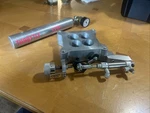 Biondo Air Throttle Stop 4150 Four Butterflies Nhra Super Pro With Bottle. Fixed Price $179.00.