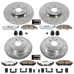 Powerstop Disc Brake Kit Front And Rear Fits Infiniti EX35 2008-2012,. Fixed Price $595.74.