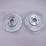 Powerstop Driller Front Brake Rotors JBR991XPR Fits 2006-2015 Honda Civic Si. Fixed Price $165.99.