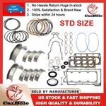 Premium Engine Re-ring Kit For 1999-2017 Chevrolet Gmc Gen Iii 4.8L 5.3L Std. Fixed Price $173.99.