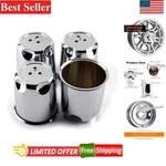 Set Of 4 Chrome Finish Wheel Center Caps For American Racing AR23 AR61 AR172. Fixed Price $57.99.