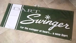 Dodge Dart Swinger Garage Banner Sign (large 2'X5'). Fixed Price $49.00.