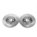 Power Stop EBR641XPR Evolution Performance Drilled And Slotted Brake Rotor Set. Fixed Price $160.24.