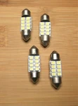 Bbt Super Bright Marine Grade 1-1/4" 12 Volt 8 White Led Festoon Light Bulbs. Fixed Price $13.95.
