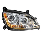 Right Side United Pacific Chrome 10 Led Headlight For 2012-2021 Peterbilt 579. Fixed Price $359.99.