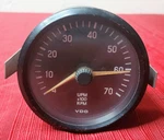 Vdo Cockpit Tachometer 3-1/8 Analog Gauge 7000 Rpm Black Bezel Untested. Fixed Price $149.99.