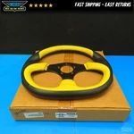 Pro Precision Formula D Shape 3 Spoke Steering Wheel 5 Hole Grant Pattern Yellow. Fixed Price $29.99.