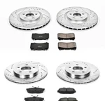 Power Stop K4148-26 Street Warrior Z26 Brake Pad & Rotor Kit. Fixed Price $561.02.