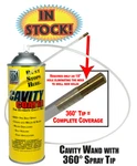 Kbs 75101 - Cavity Coater 17.5 Ounce Aerosol 36" Wand. Fixed Price $35.95.