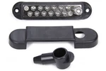 Quickcar Racing Products #57-8022 Black Terminal Buss Bar W/covers. Fixed Price $28.95.